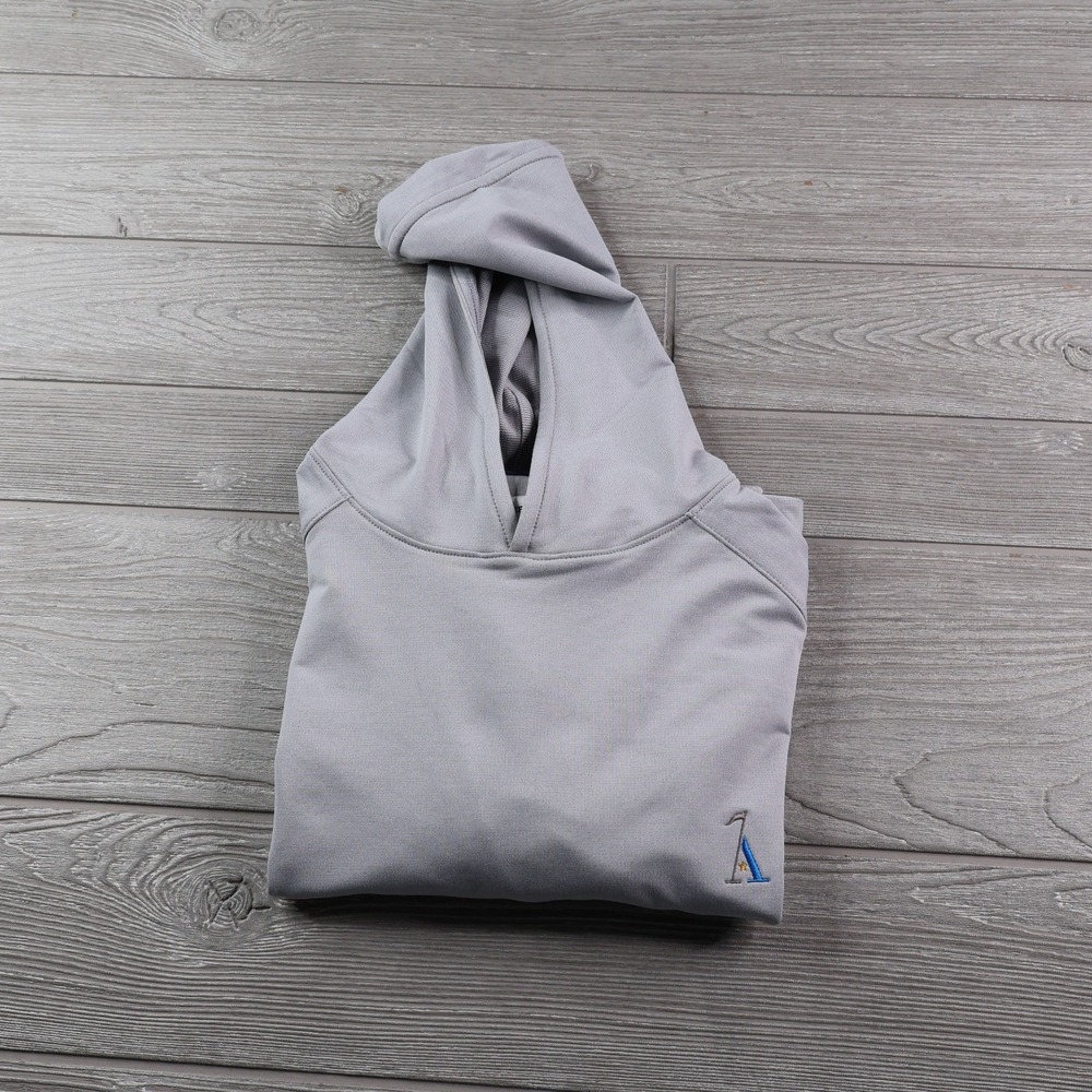 Peter Millar Pine Performance Hoodie Men's Small Alotian Golf Club Pullover